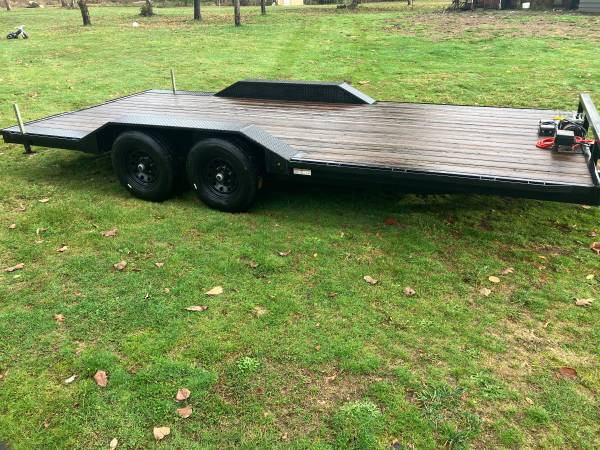 2020 8x18 10k Carry On Buggy Flatbed Trailer 1