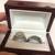 Diamond engagement ring set. 14K white gold. 5 thumbnail