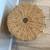 Vintage very large wooden basket with iron cast hardware 12 thumbnail