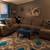 Sectional, recliner, and three end tables 1 thumbnail