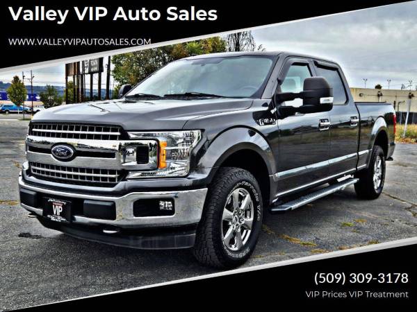 2018 Ford F-150 4x4 4WD F150 Crew cab XLT  4dr SuperCrew 6.5 ft. SB Pickup Truck 1