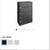 ULINE lateral cabinet - 42” wide, 5 drawer black 2 thumbnail