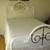 Antique 1900's White French Cottage Iron Brass Full Bed 1 thumbnail
