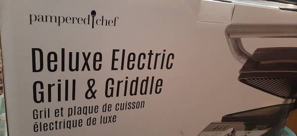 Griddle Electric Pampered Chef New 1