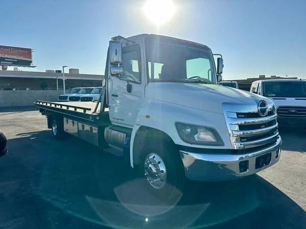 2020 Hino MODEL 258 Rollback Tow Truck in Great Condition 1