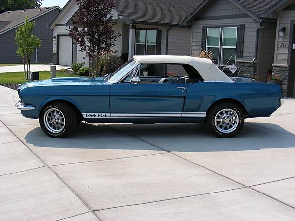 1965 Mustang Descapotable GT - $69995.0063470424215171122