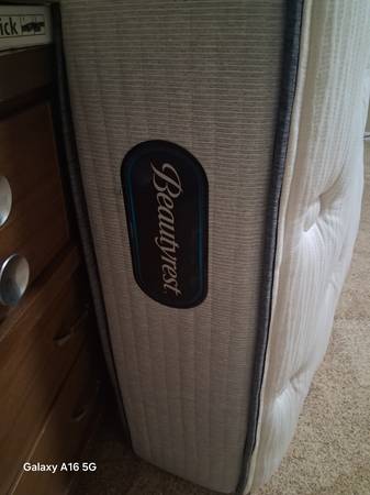 Beauty rest mattress and frame 1