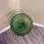 Large Tall Handmade Spanish Green Glass Vase 3 thumbnail