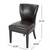4, Leather Accent Dining Chairs, Brown. $90 each chair 4 thumbnail