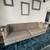 Long Grey Gray Mid Century Style Couch by cb2 2 thumbnail