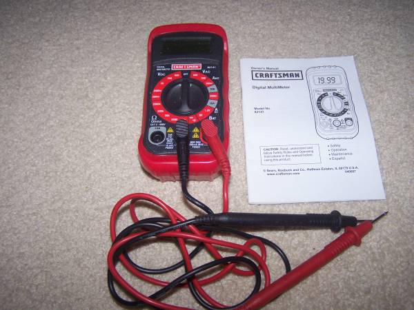 Craftsman Digital Multimeter 1