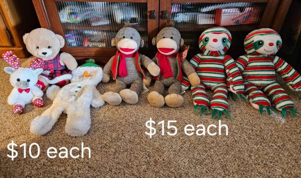 Build A Bear Christmas Bears 1