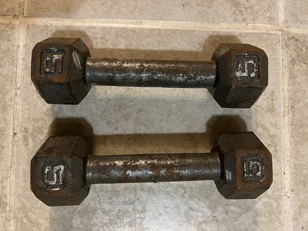 Two 5lbs Dumbbell 1
