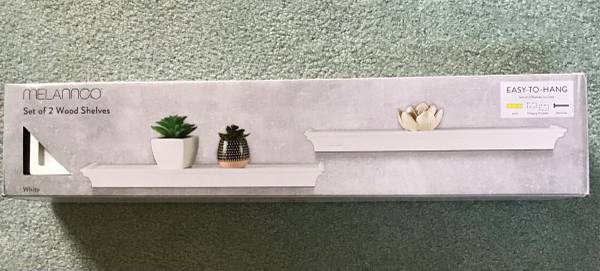 3 DECORATIVE WALL SHELVES 1