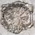 /// VTG GODINGER GRAPE LEAF REPOUSSE' TRAY DISH \\\ 3 thumbnail