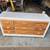 vintage long dresser 9 drawer in almond color, By Broyhill 6 thumbnail
