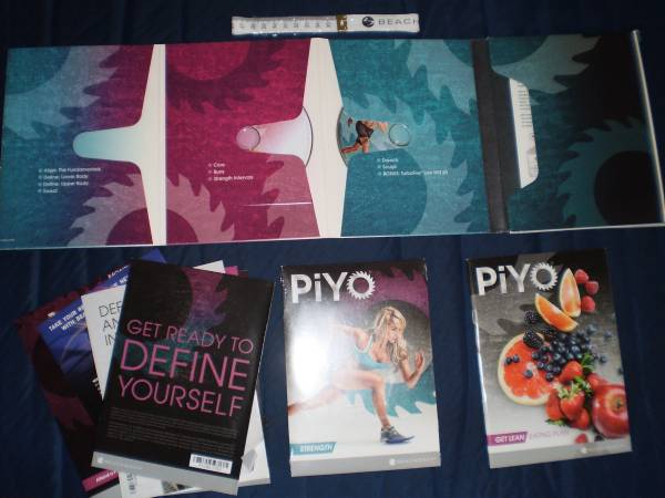 PIYO Beachbody Workout Fitness DVDs with FREE BONUS 1