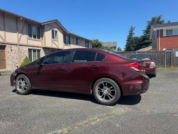 2015 Honda Civic Sport 4D Auto Drives 41-mpg - $4,450 (Seattle)63624422444803121