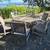 TeakTable + 6 chairs, outdoor patio garden furniture 1 thumbnail