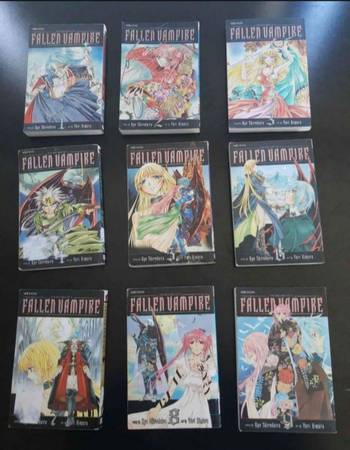 The Record of a Fallen Vampire Manga Series Volumes 1-9 Complete 1