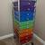 Rainbow Rolling Cart with 10 Drawers 3 thumbnail