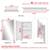 Fundin White Medicine Cabinet Recessed or Surface Mount, Bathroom Medi 2 thumbnail