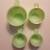 Jadeite Measuring Cups Vintage Jeanette Glass  In brilliant shape 4 thumbnail