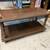 Wood 2 tier side end table shelf or small TV stand 1 thumbnail