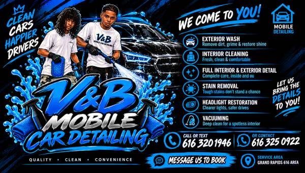 Mobile Auto Detailing – Interior & Exterior Deep Cleaning, Cars, Trucks & SUVs 1