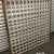 Large, Square, Custom-Built, Painted Wood Garden Trellis 2 thumbnail