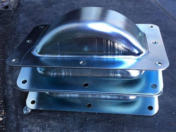 4x NEW Caster Cups for Road Case / Fly Rack / Flight Case 1