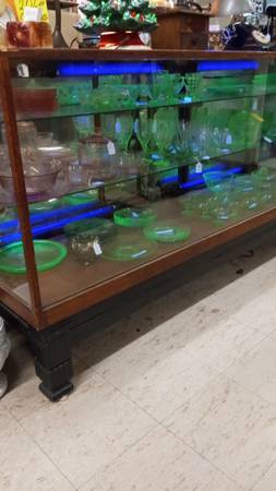 Green Depression Uranium Glass 1