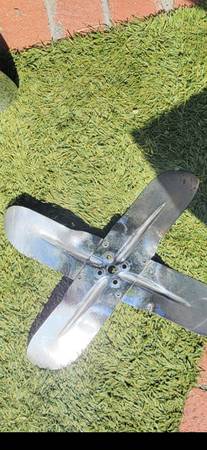 CHROME FAN CLASSIC CHEVY 1