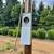 Temperary construction power pole with ELECTRICAL PANEL 3 thumbnail