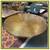 Arteriors Home Halton Hammered Brass Dining Table 3 thumbnail