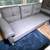Gray/Grey Linen Fabric 3-Seater Sofa Couch - Like New 2 thumbnail