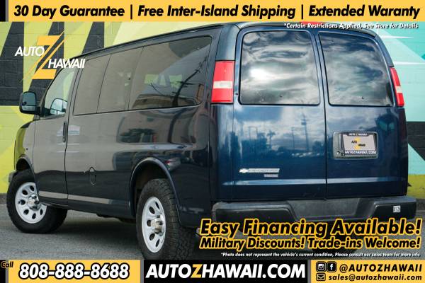 Furgón Chevrolet Express 1500 LS para pasajeros 2014 3D [Financiamiento disponible] - $18,995 (609 waiakamilo road | www.autozhawaii.com)63617599149443121