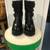 Womens Lady Harley Boots - Black Leather 3 thumbnail