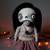 Charming Gothic Girl Skull Doll, Handmade Unique Art, OOAK Skeleton 7 thumbnail