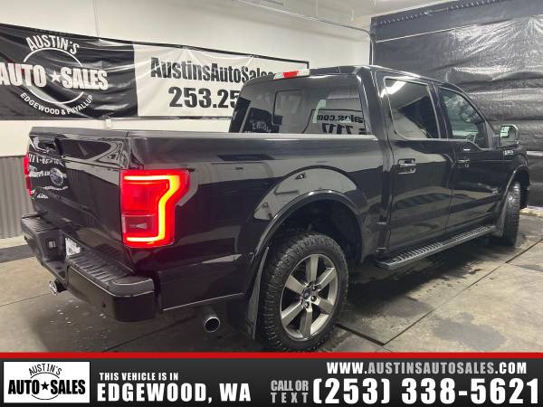 2016 Ford F-150 Lariat SuperCrew Short Bed *F-150 F150* - $21,451 (Edgewood, WA)63617898525185124