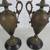 French Brass/Bronze Vintage Garniture Urns? 13 1/2" Tall 4 thumbnail