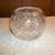 Vintage 1930s Heavy Crystal Rose Bowl Vase – Cut Glass Diamond Design 1 thumbnail
