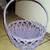 BASKET Purple Lavender Color Wicker Weaved Gift Fruit Decoration 7 thumbnail