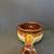 Vintage ceramic small brown drip ramekin dish. 2 thumbnail