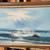 Seascape Painting Framed Size 24x36 Ocean Waves Painted Canvas 1 thumbnail