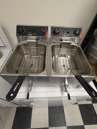 Double Deep Fryer 1