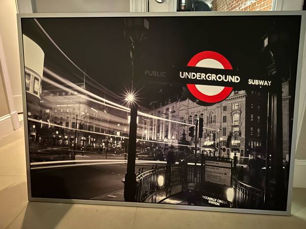 Large London Framed Wall Art 1