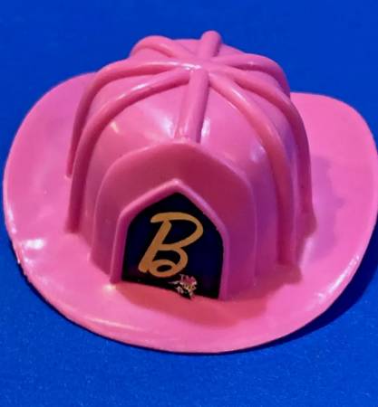 Barie doll firefighter helmet 1