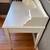 2-pc. POTTERY BARN White Wooden Lg. Desk Vanity Hutch, Storage Drawers 8 thumbnail