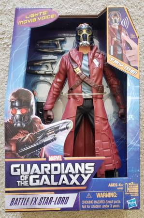 Marvel Guardians of The Galaxy Battle FX Star-Lord Figure - In Package 1